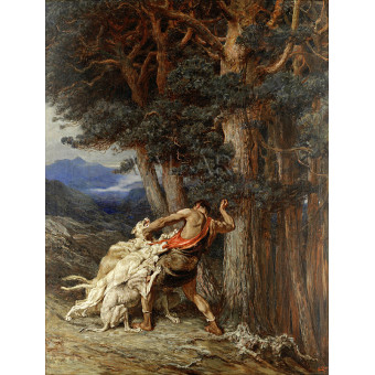 РЕПРОДУКЦИИ НА КАРТИНИ Актеон (1884)